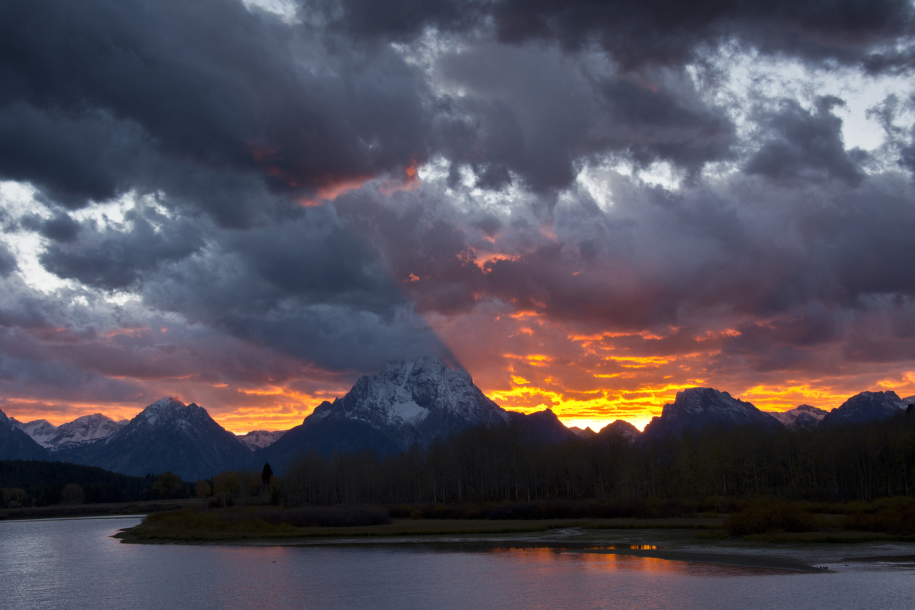 Sunset at the Oxbow, Grand Teton National Park, Wyoming | Shutterbug